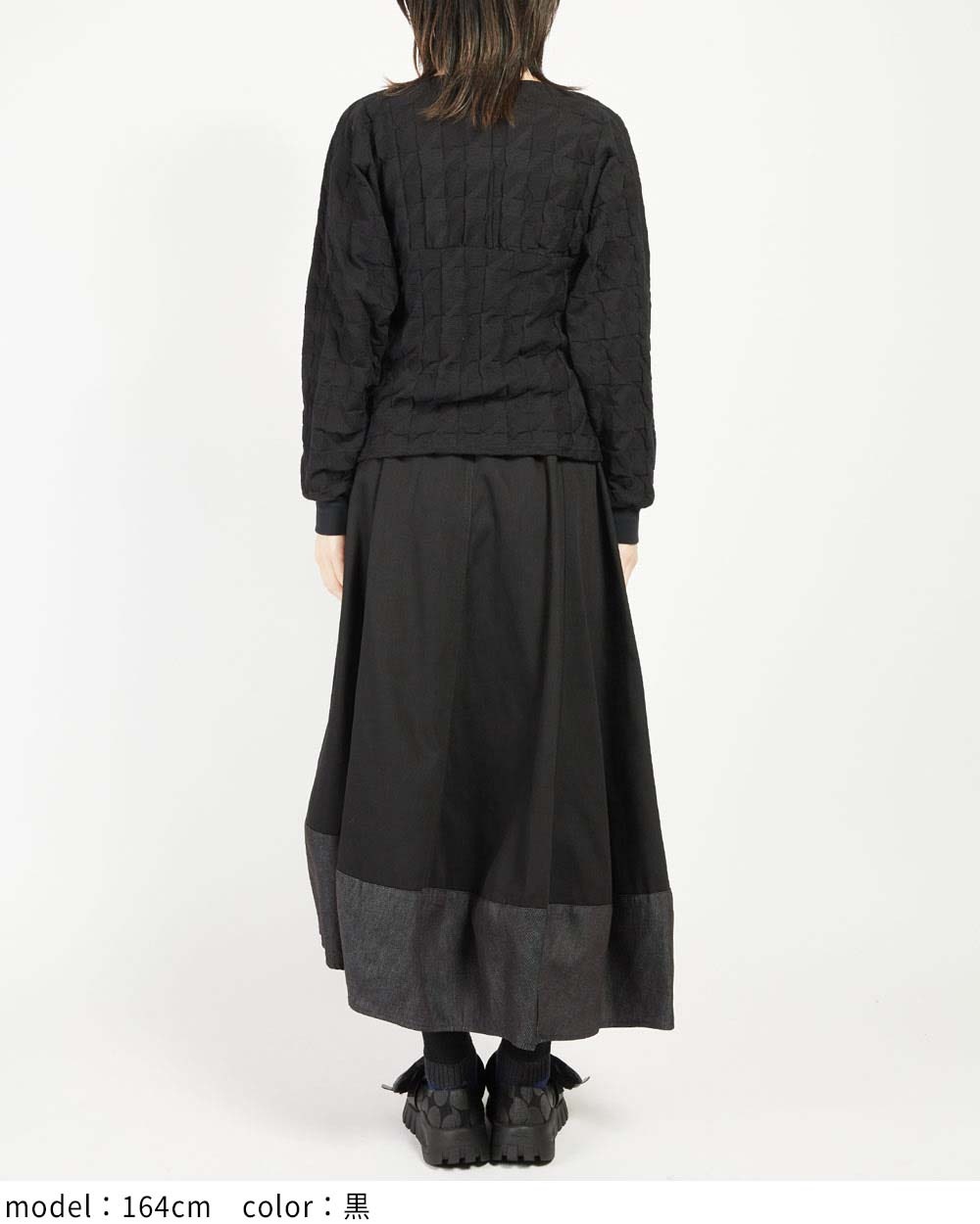 Tネックリンクスカーディガン