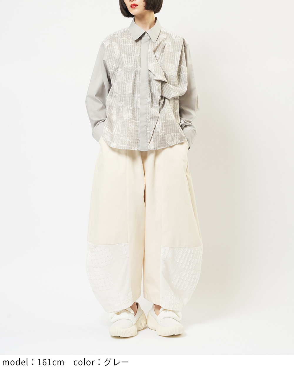 パルテノンドレープシャツ