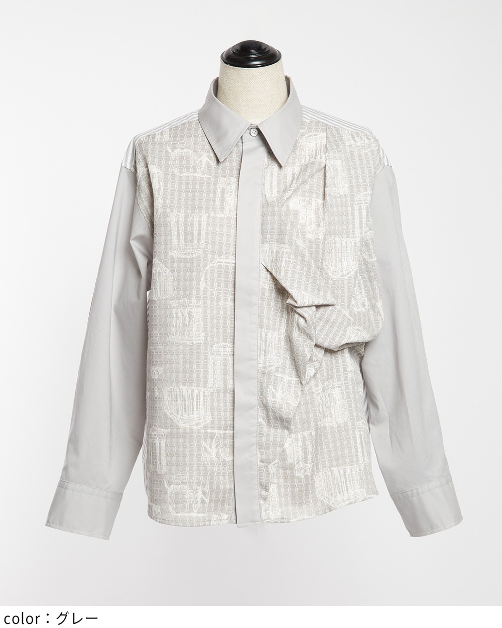 パルテノンドレープシャツ