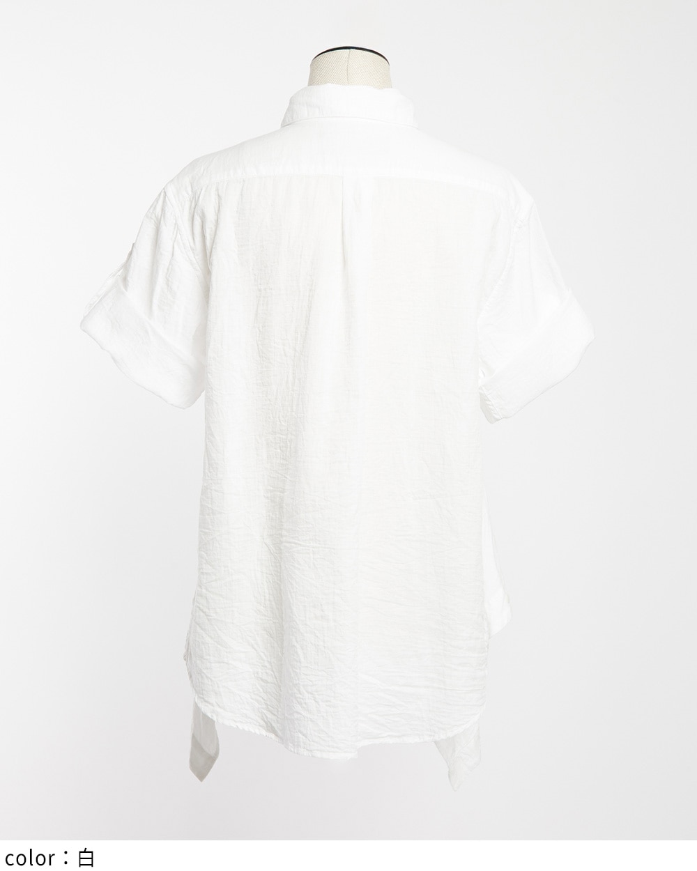 ガーゼフリルブラウス