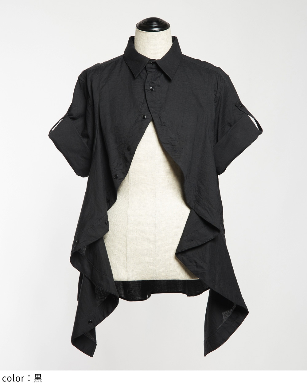 ガーゼフリルブラウス