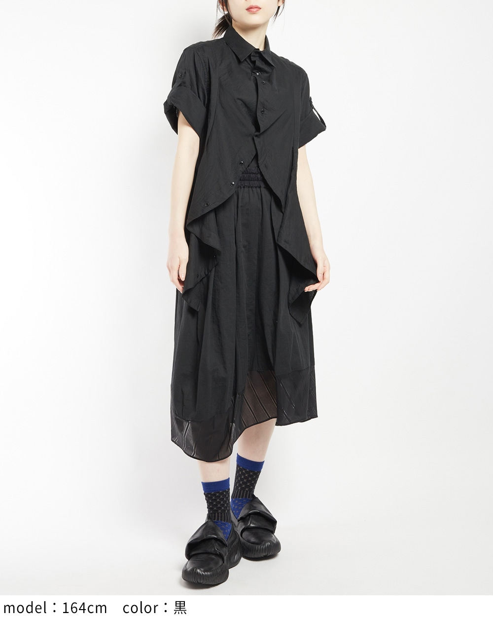 ガーゼフリルブラウス