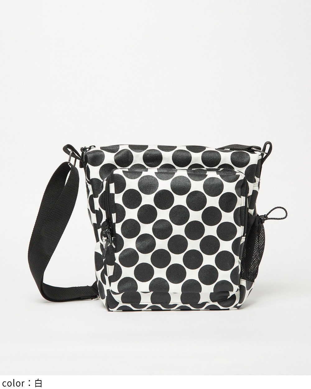 ドットショルダーバッグ