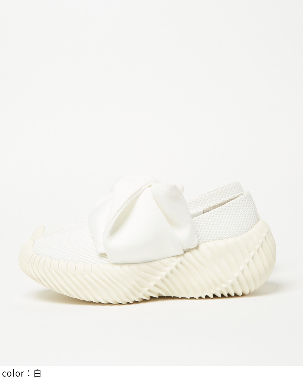 メッシュノットスリッポン