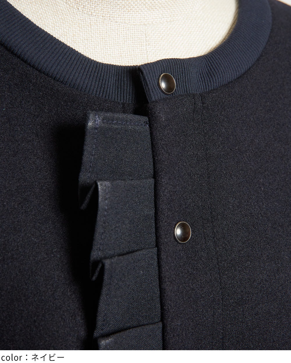 フリルカーディガン