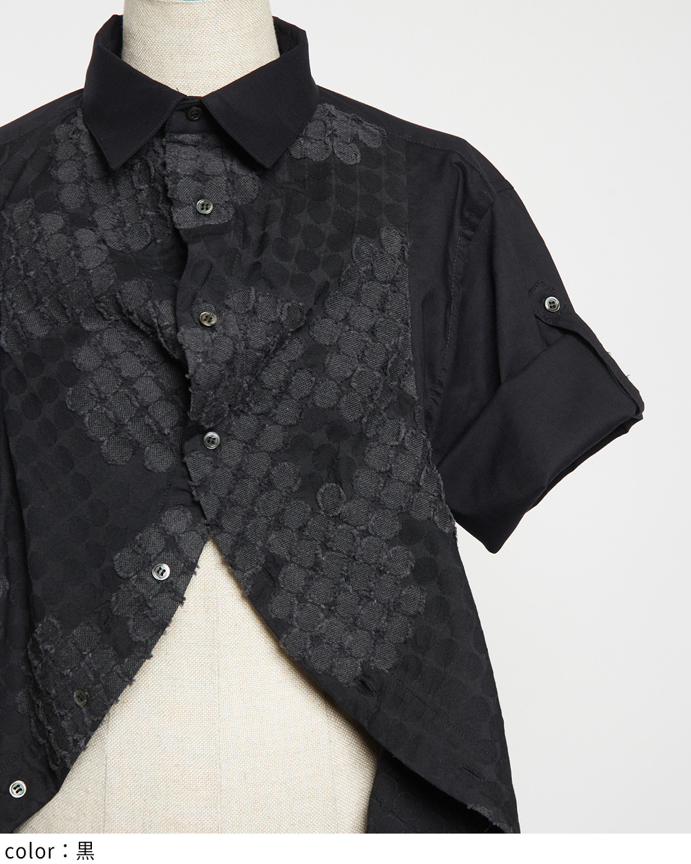 フラワーフリルブラウス