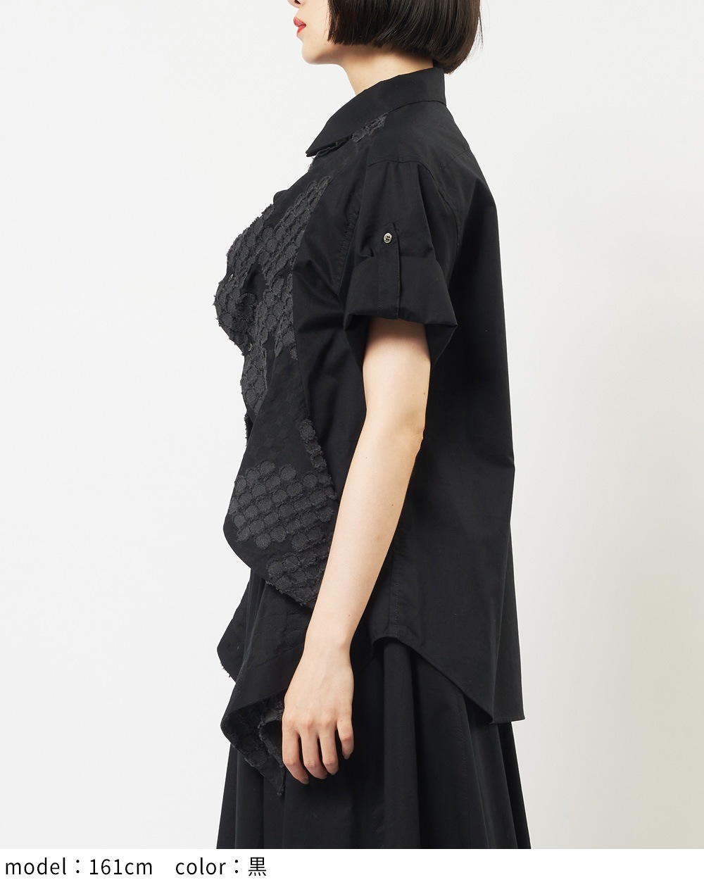 フラワーフリルブラウス