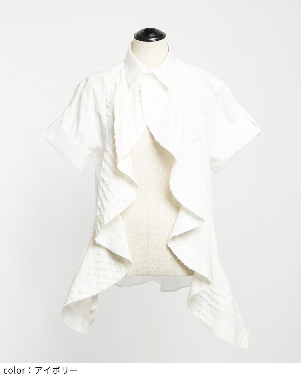 フラワーフリルブラウス