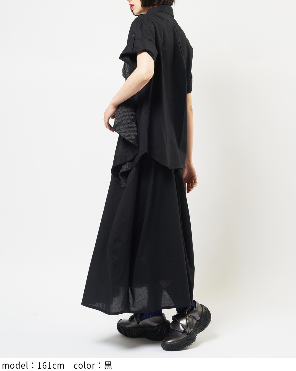 フラワーフリルブラウス