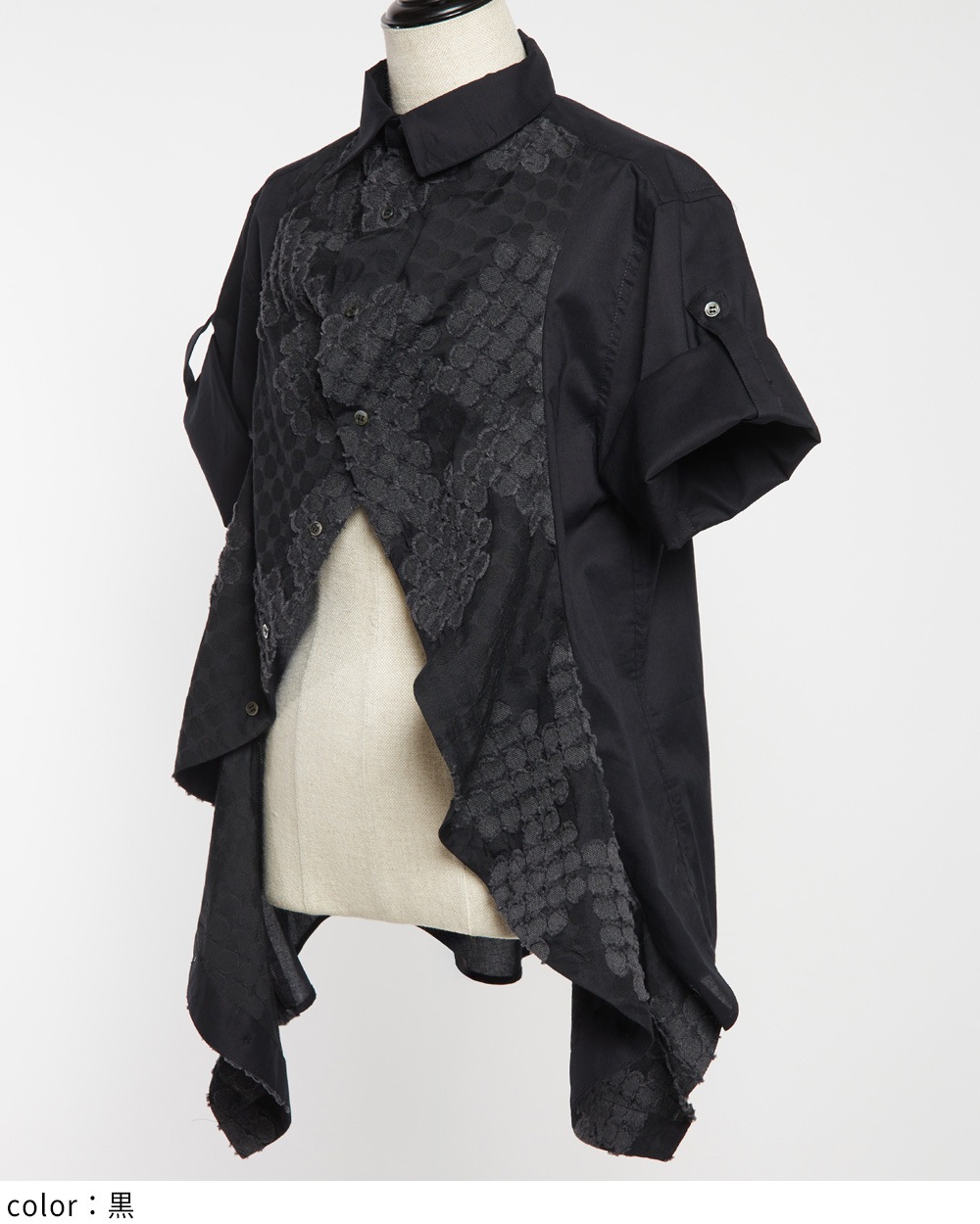 フラワーフリルブラウス