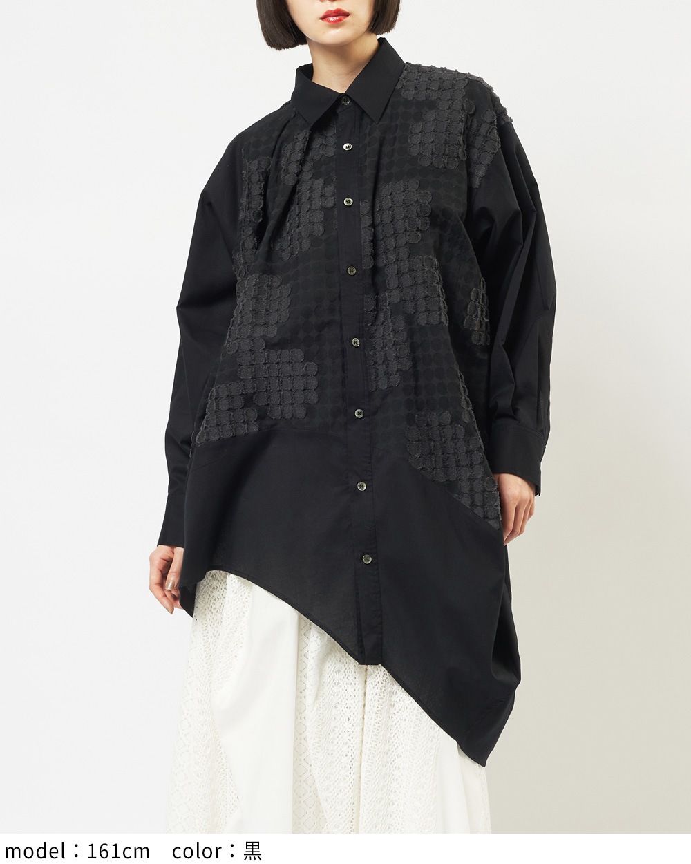 フラワービッグブラウス