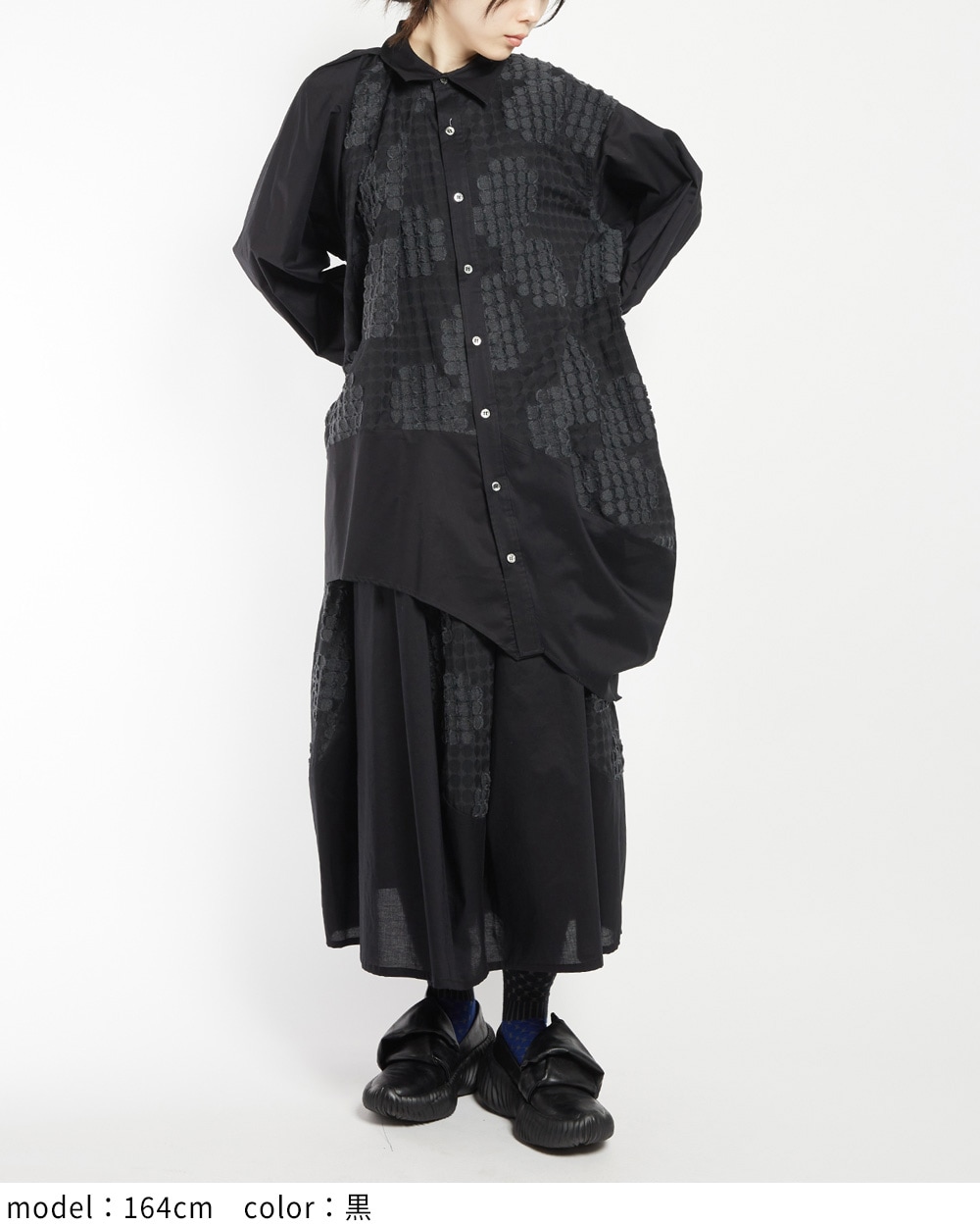 フラワービッグブラウス