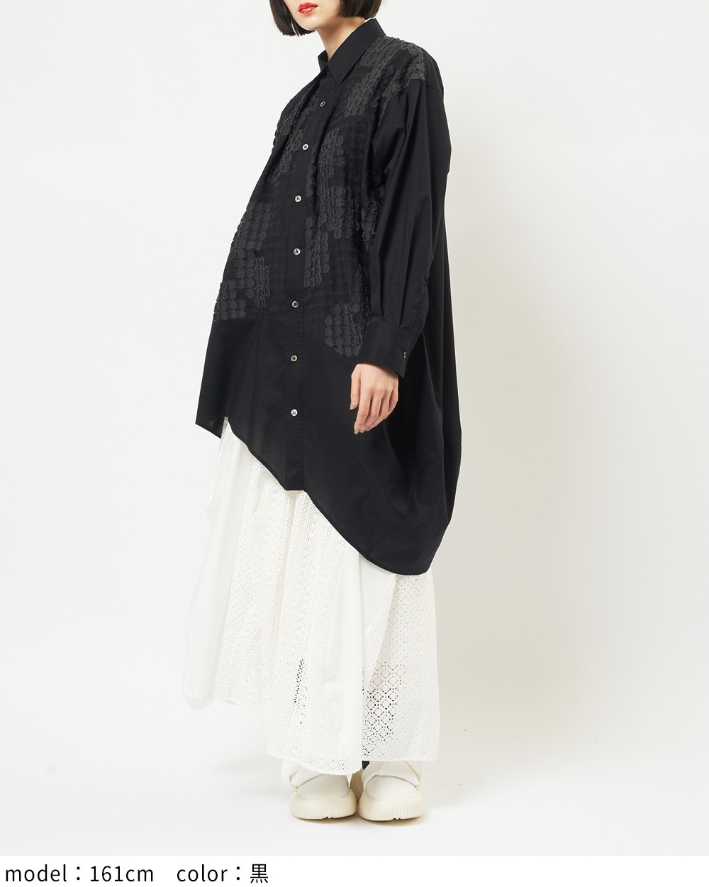 フラワービッグブラウス