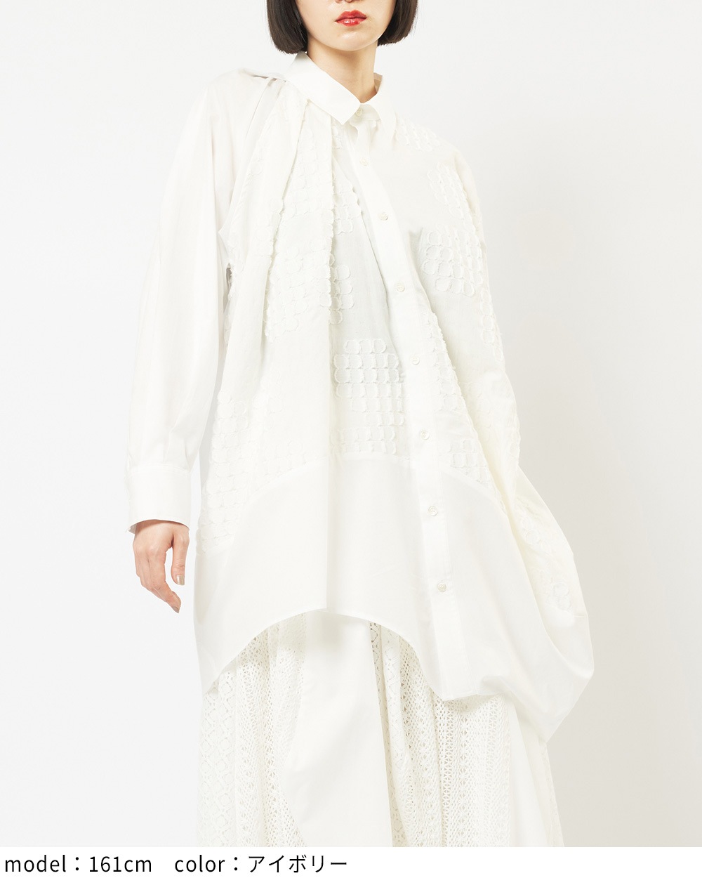 フラワービッグブラウス