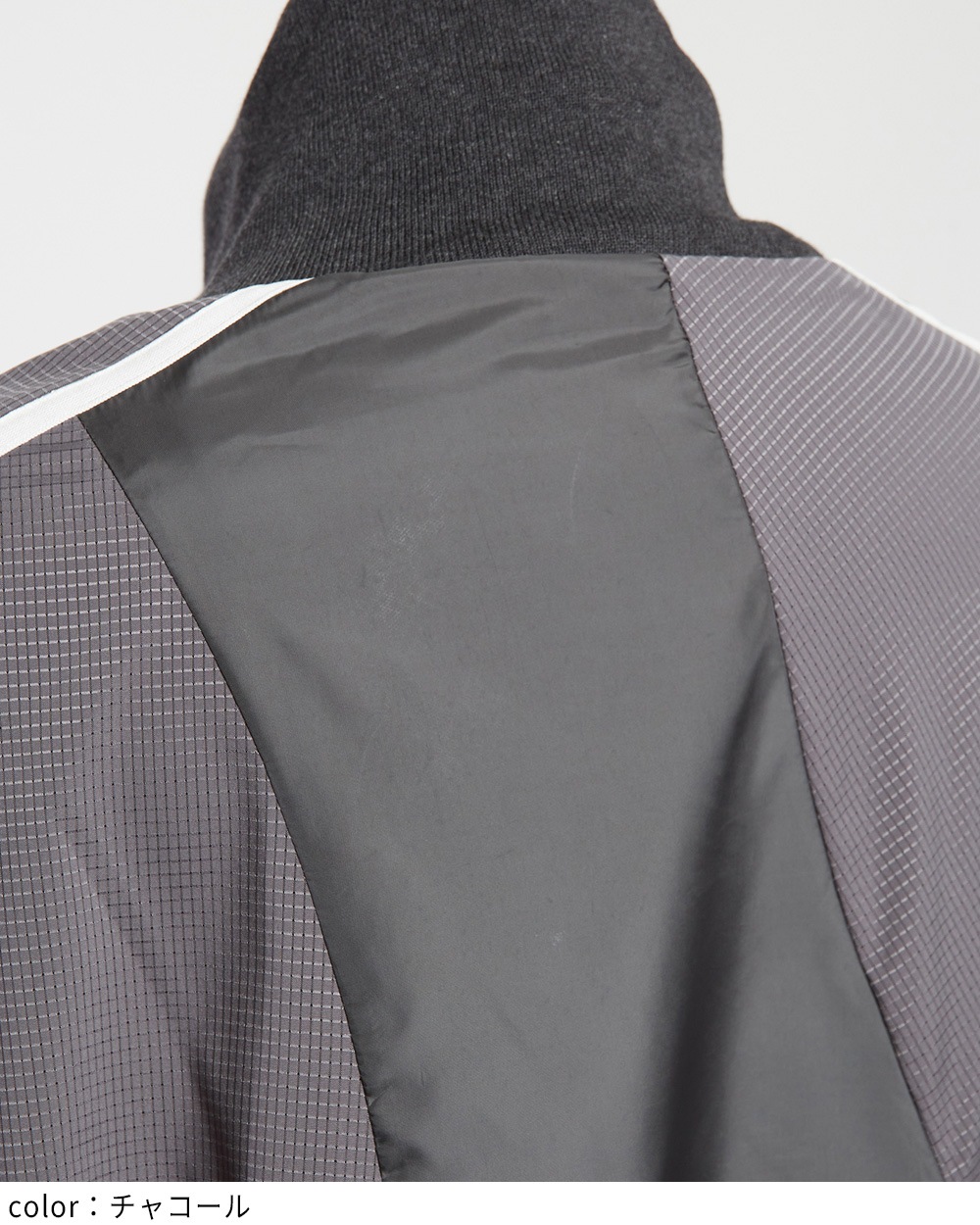 ハイネックタフタワンピース