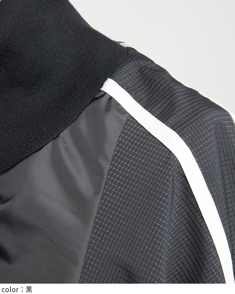 ハイネックタフタワンピース