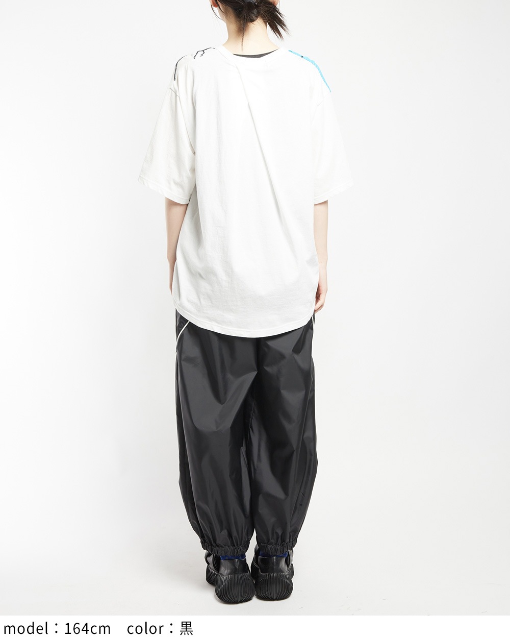 サイドラインタフタパンツ