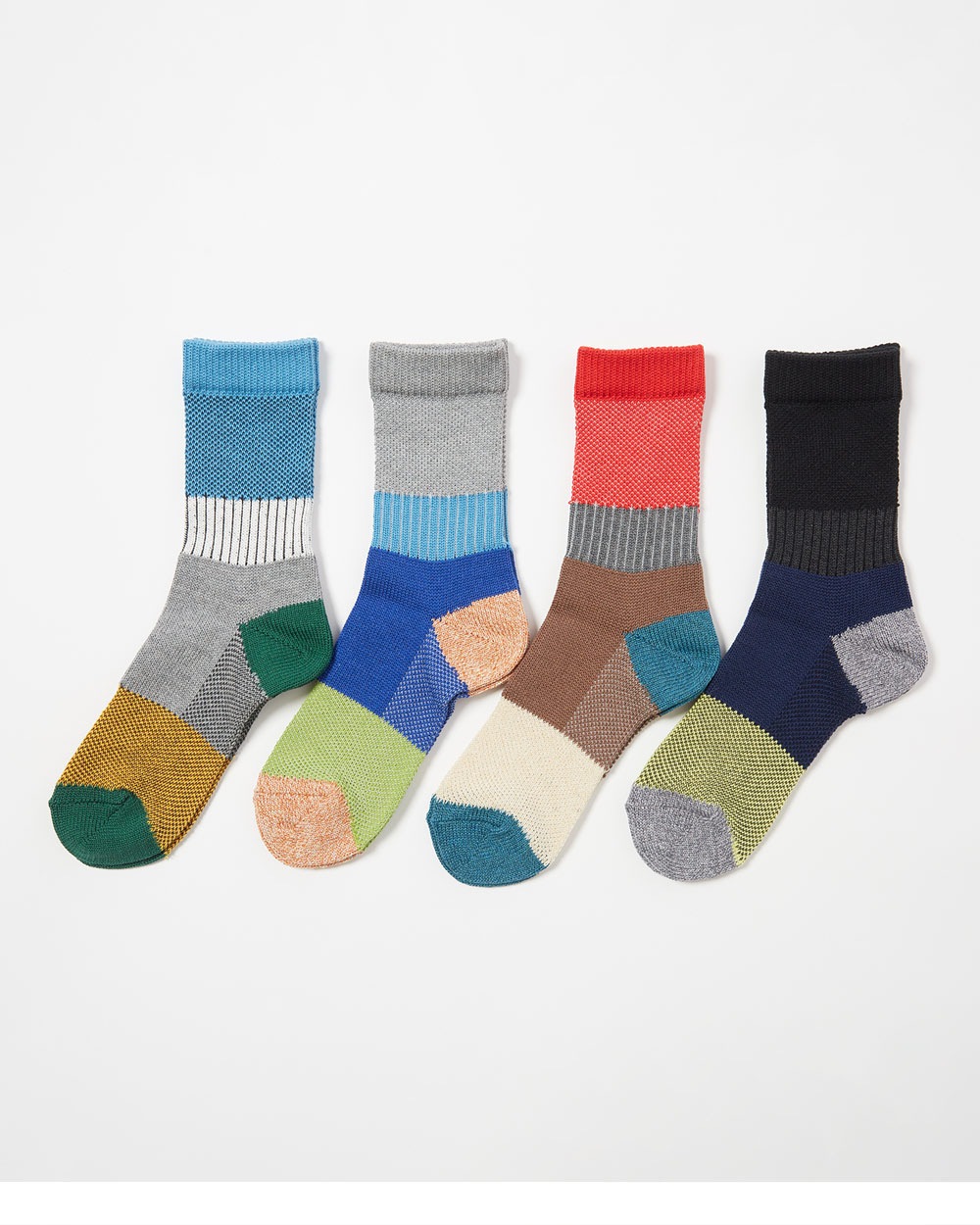 カラーブロックソックス