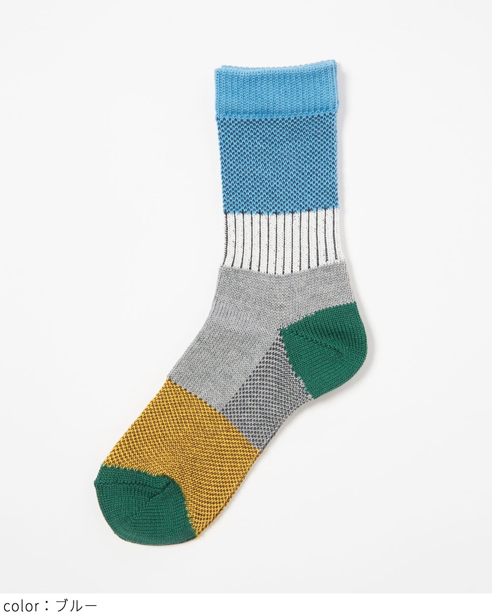 カラーブロックソックス