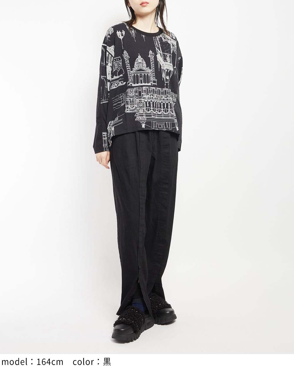 バルーンロングスリーブT