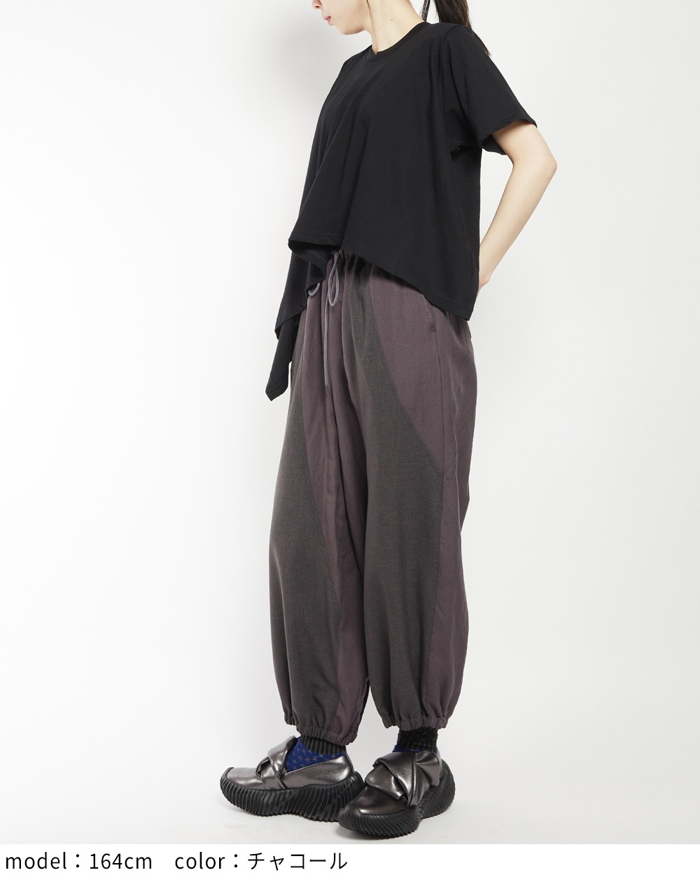 リネンレーヨンゲーミングパンツ