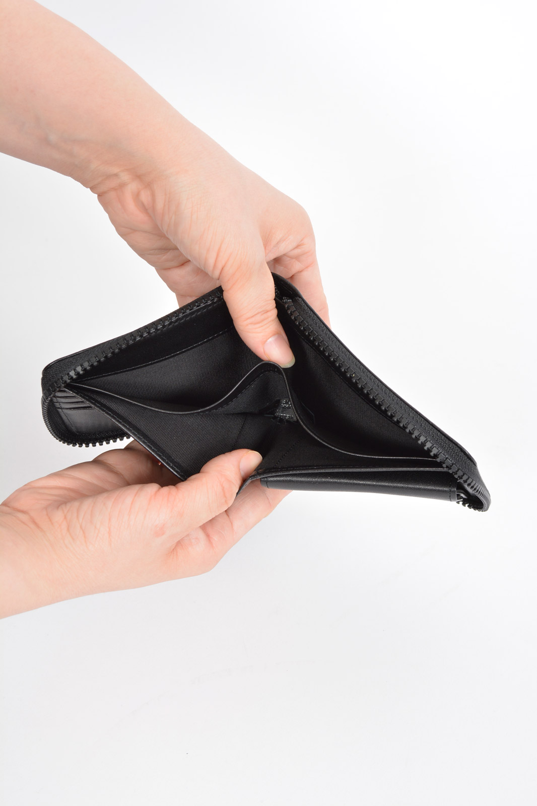 レザースクエアウォレット