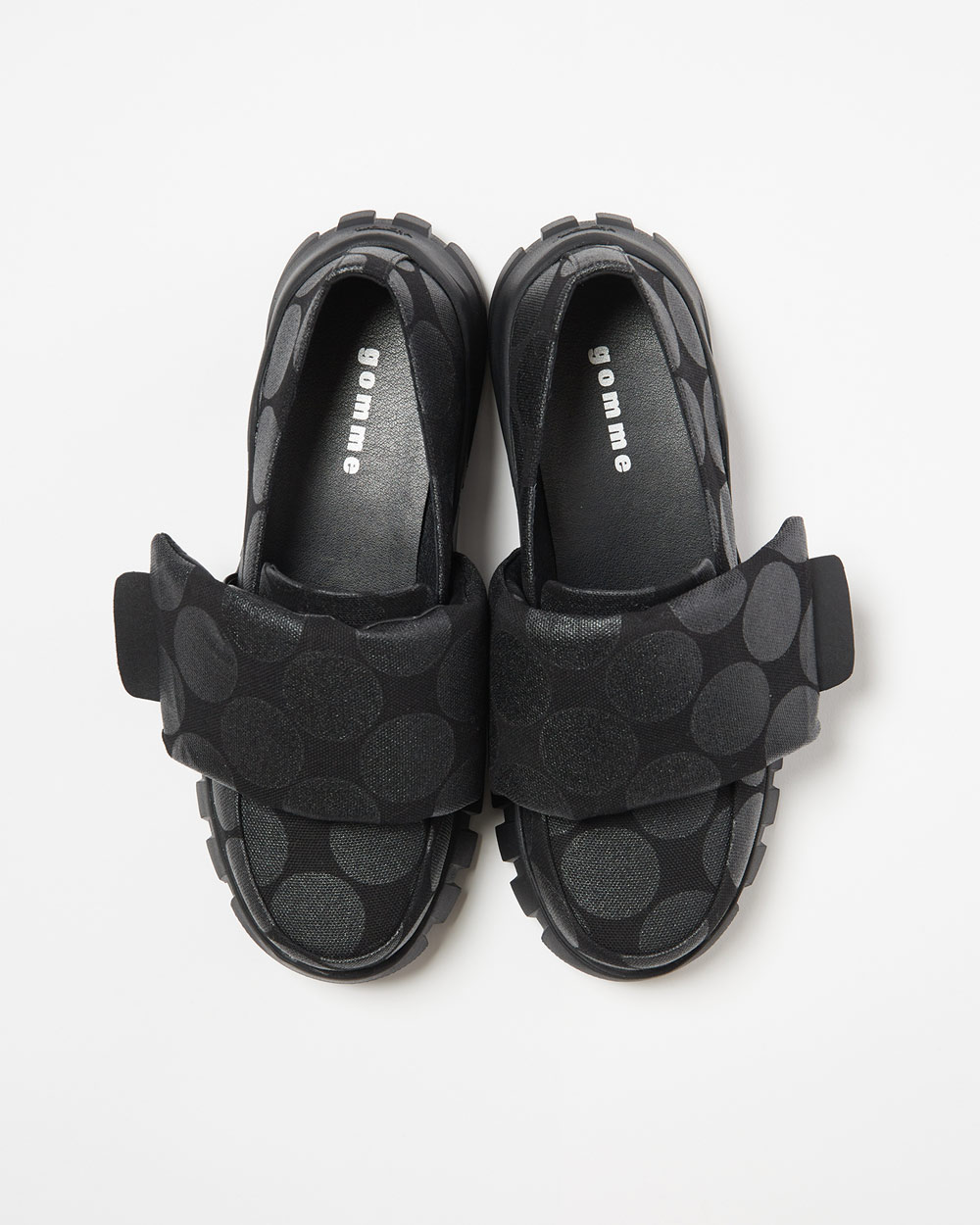 ワイドストラップローファー