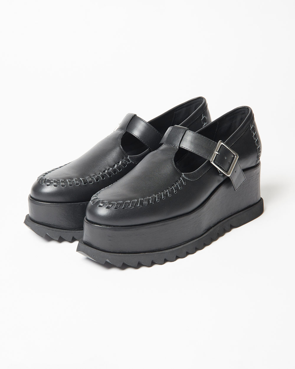 厚底ストラップサンダル