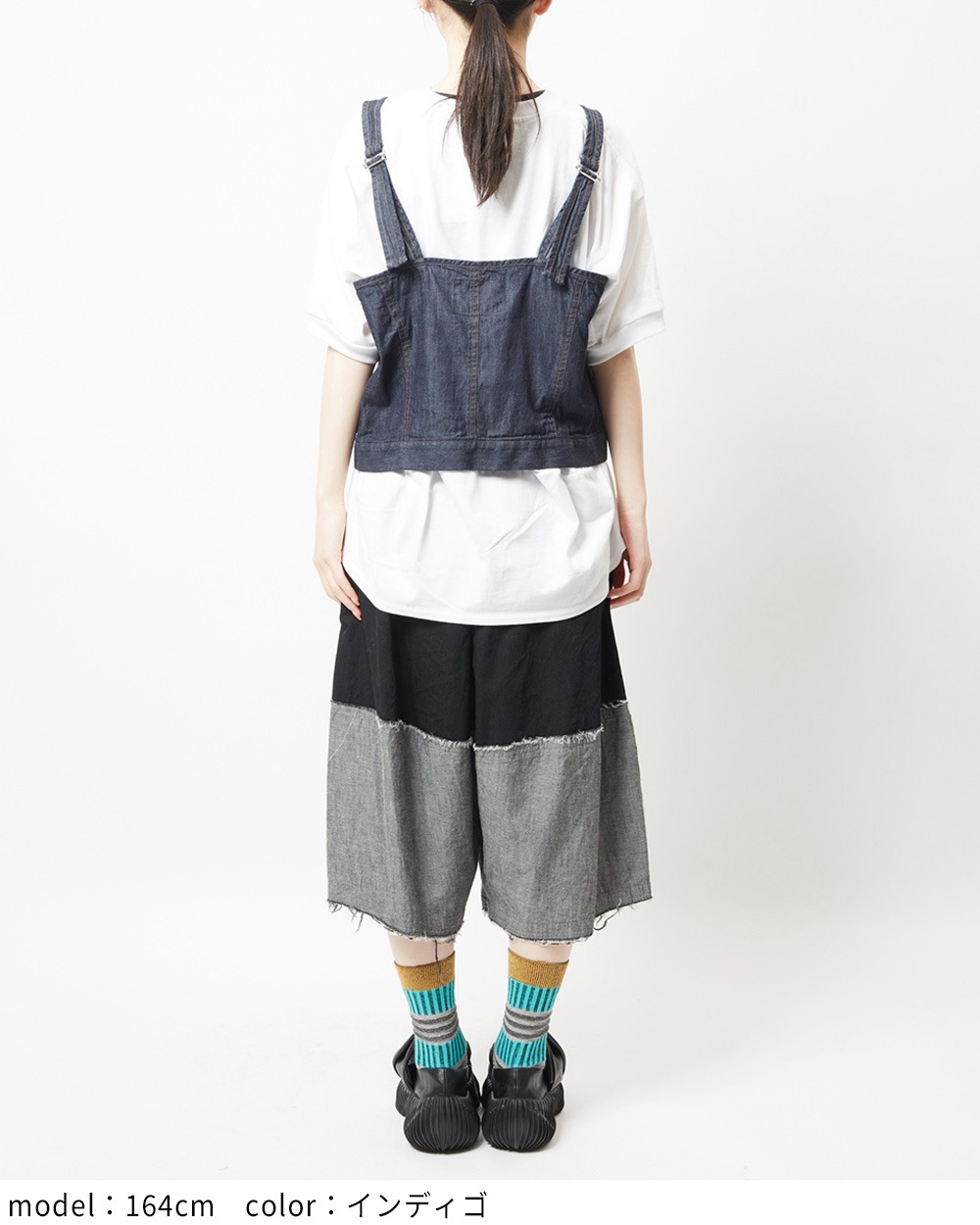 チューリップデニムベスト
