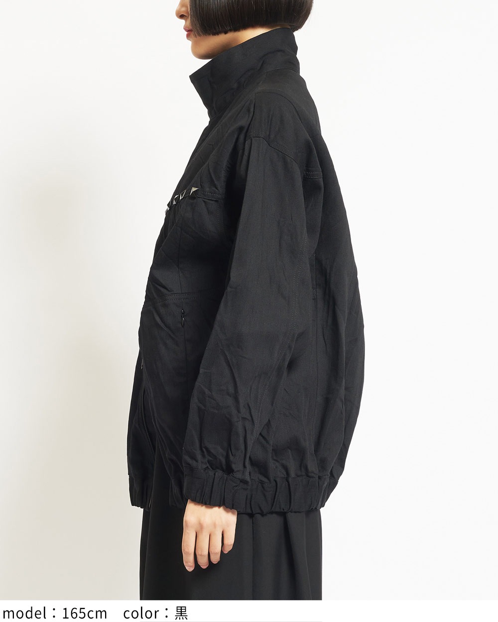 gomme★ゴム★ブルゾン★ブラック gomme】ゴム 公式オンラインショップ