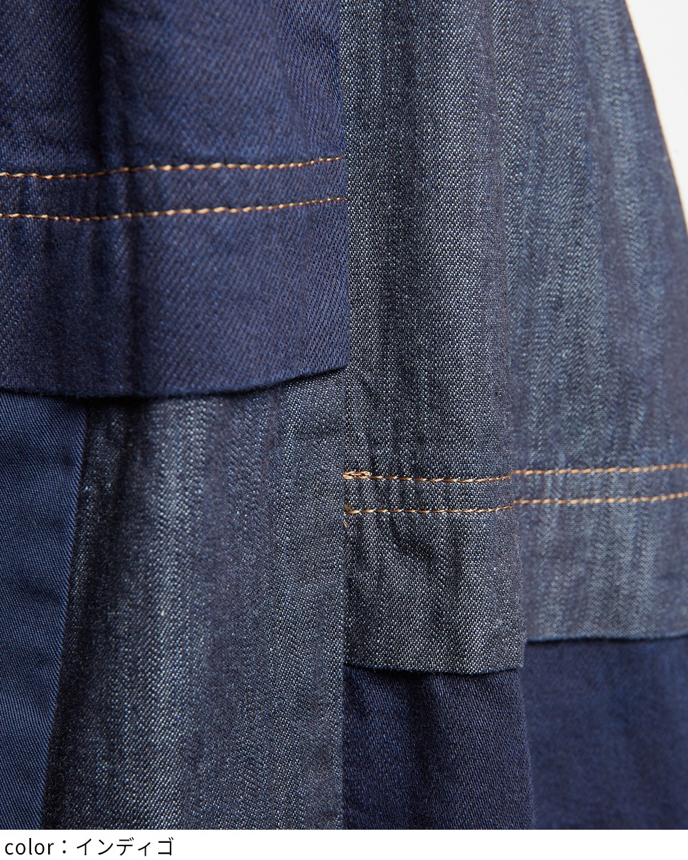 デニムバルーンパンツ