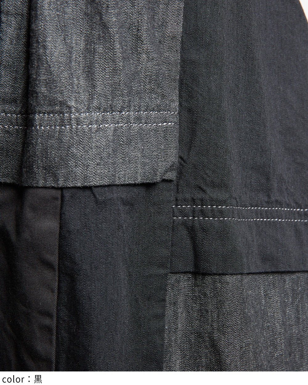 デニムバルーンパンツ