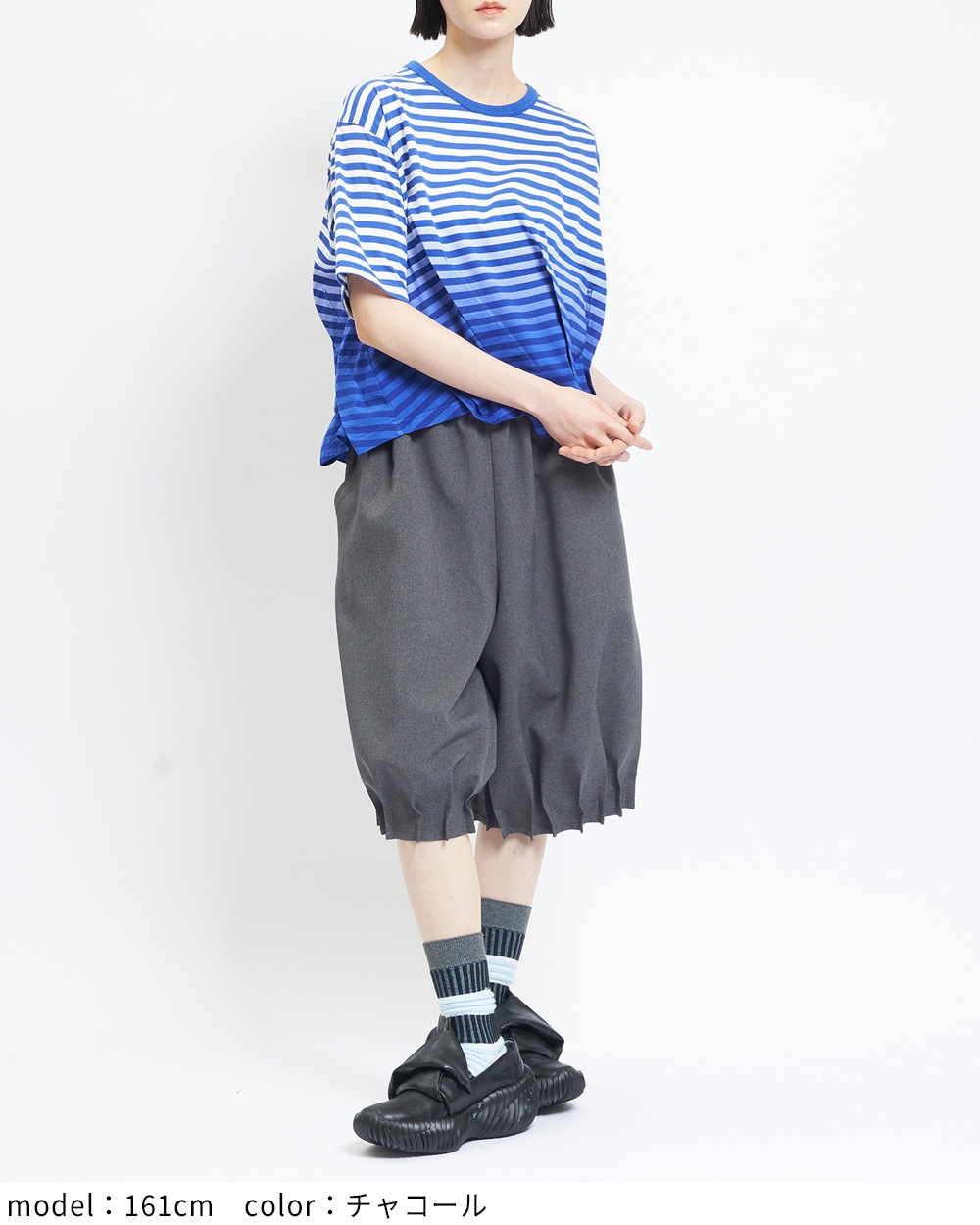 タックツイルパンツ