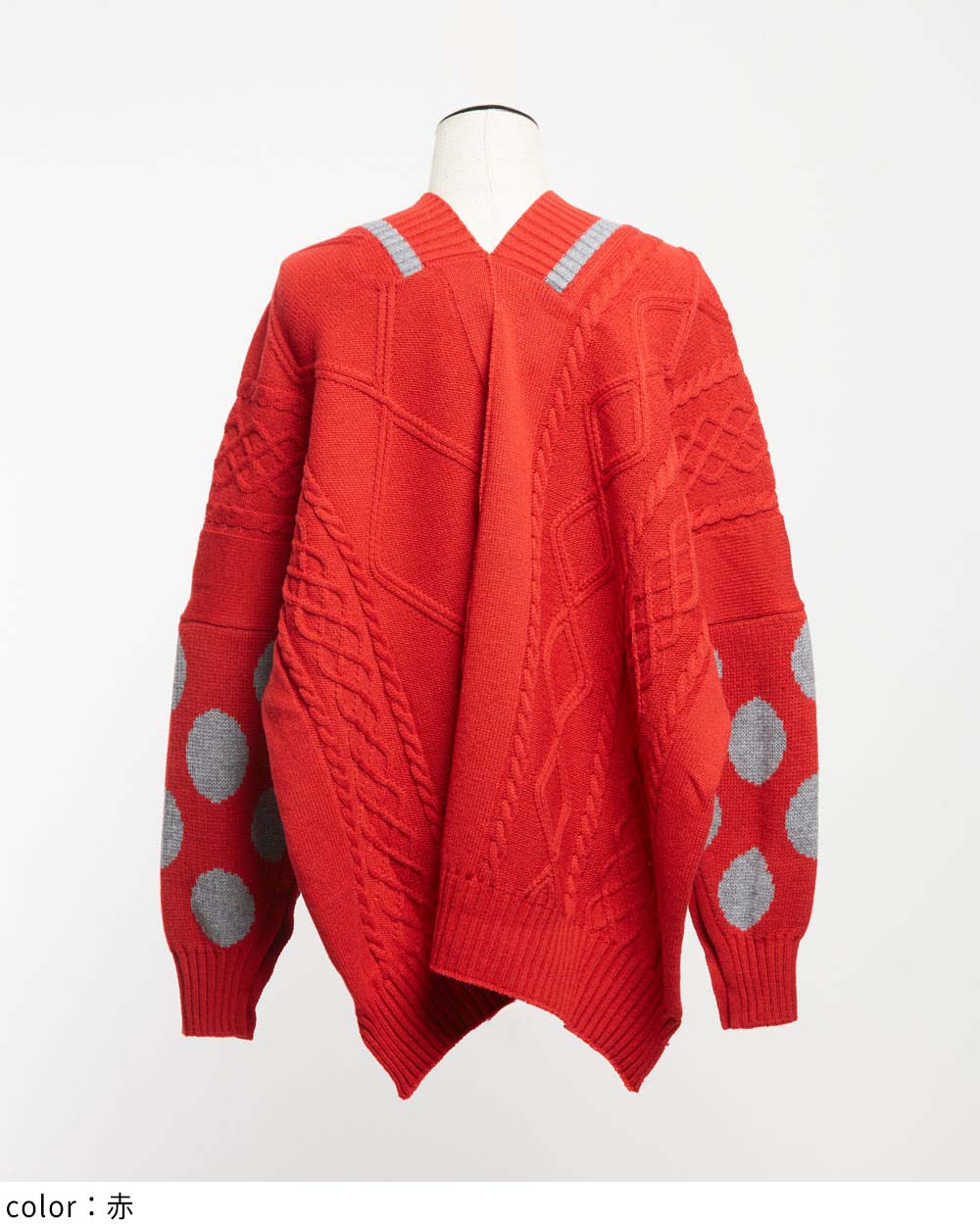 ポンチョニット