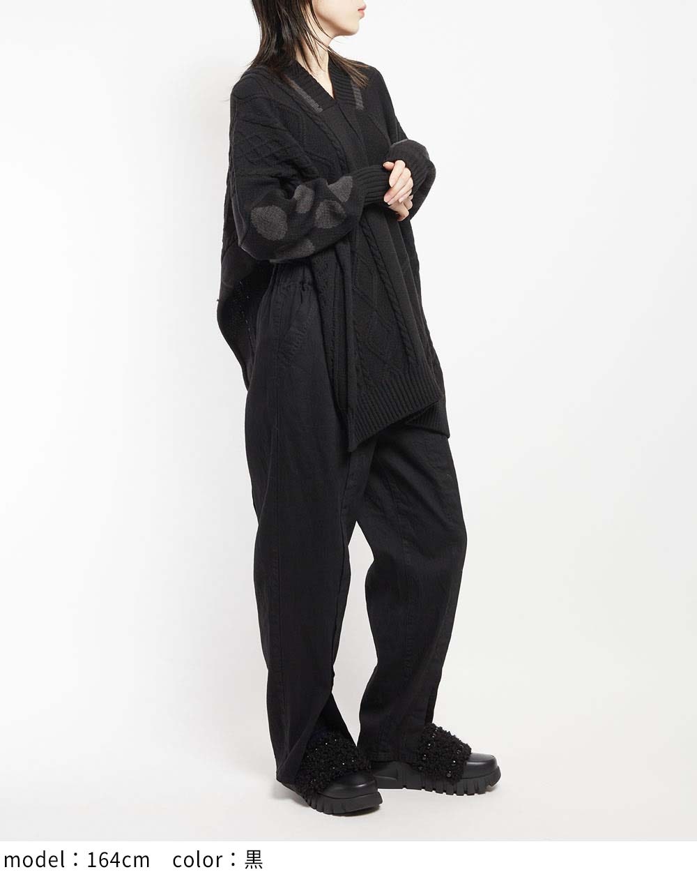 ポンチョニット