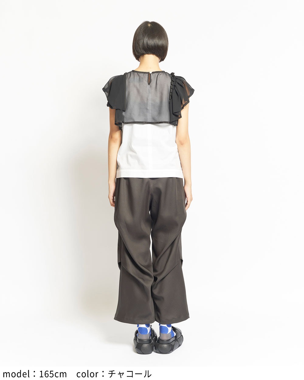 サイドタックツイルパンツ
