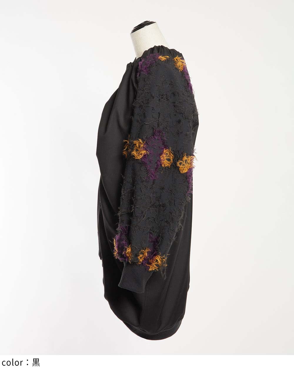 ダマスクギャザーブルゾン