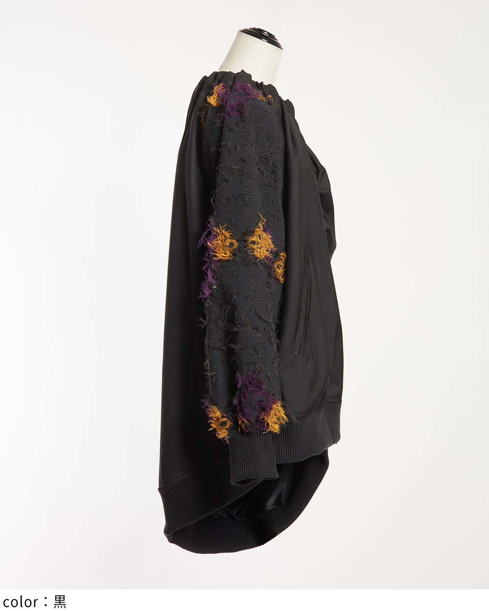 ダマスクギャザーブルゾン