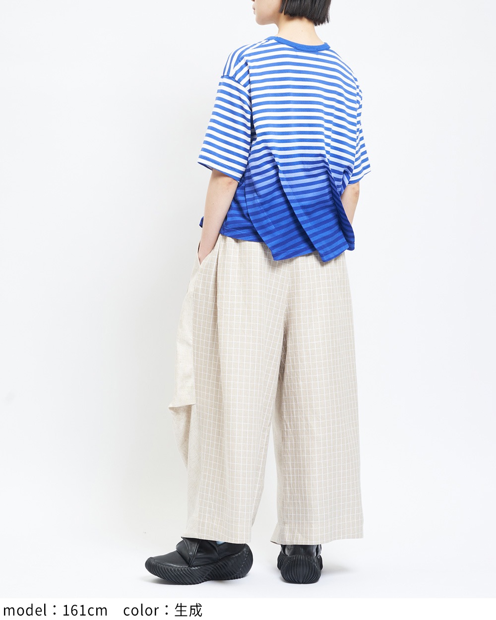 ビッグタックリネンパンツ
