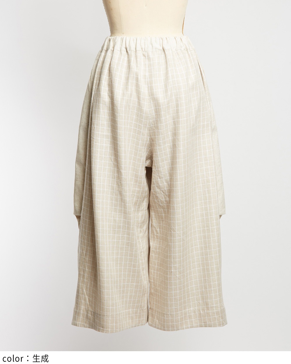 ビッグタックリネンパンツ