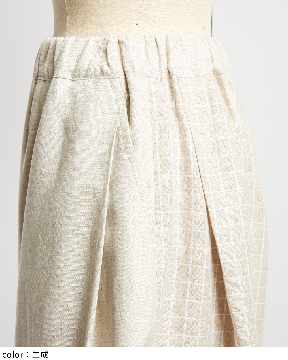 ビッグタックリネンパンツ