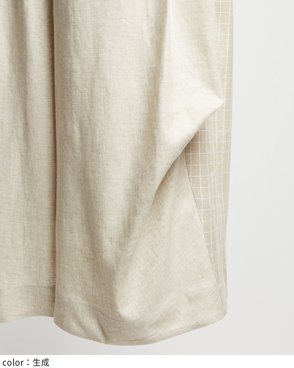 ビッグタックリネンパンツ