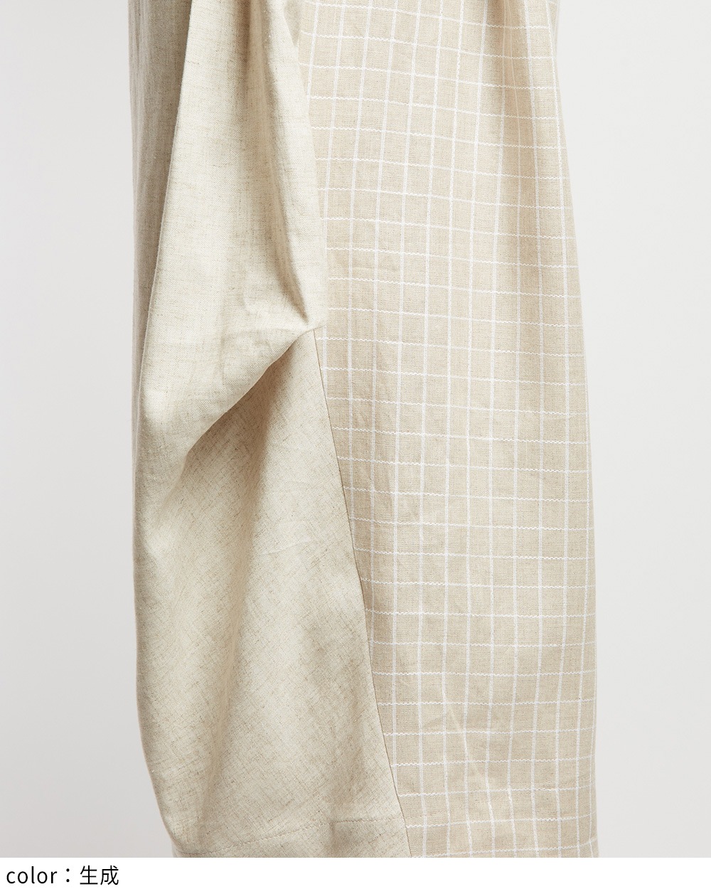 ビッグタックリネンパンツ