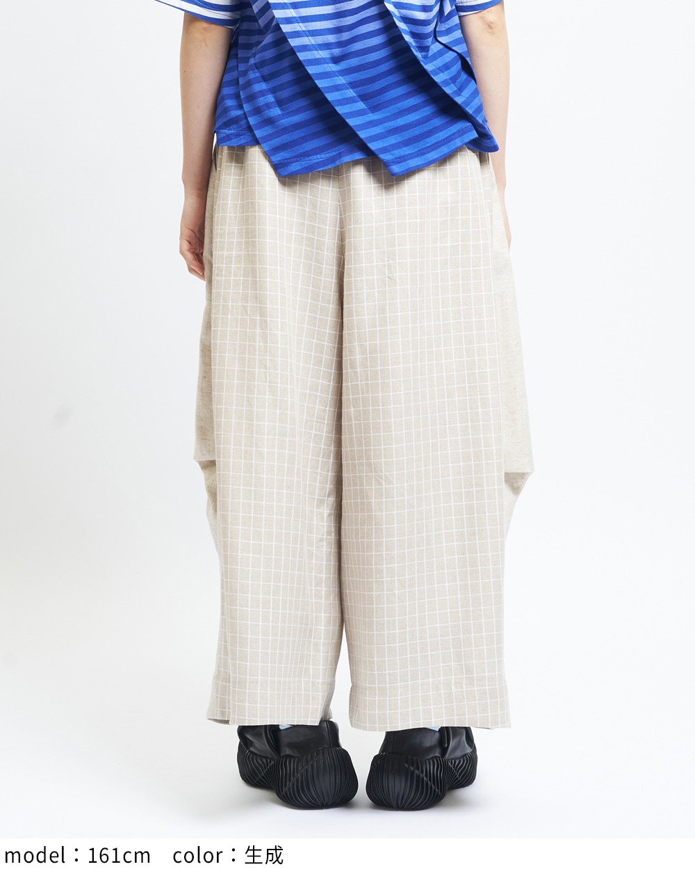 ビッグタックリネンパンツ