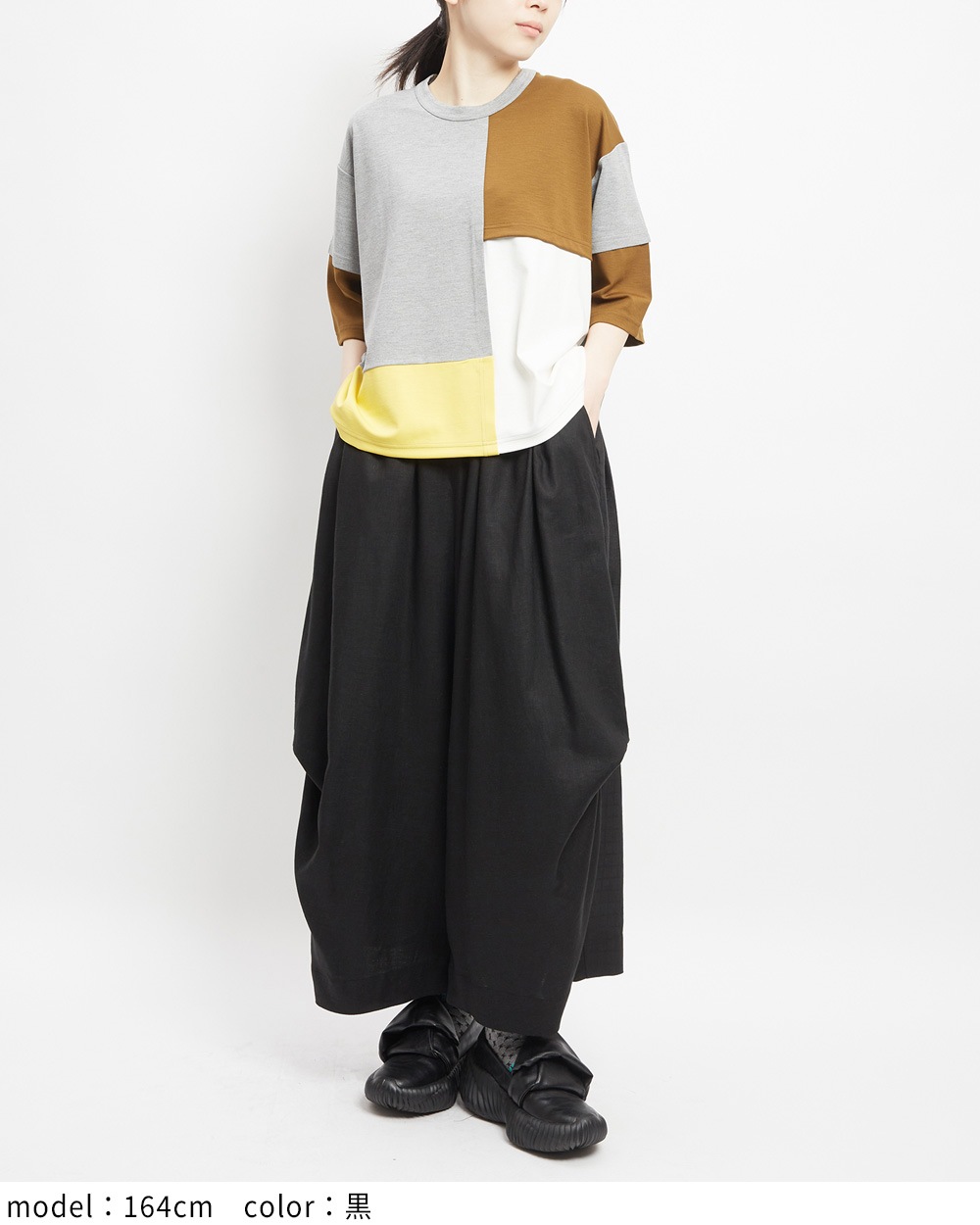 ビッグタックリネンパンツ