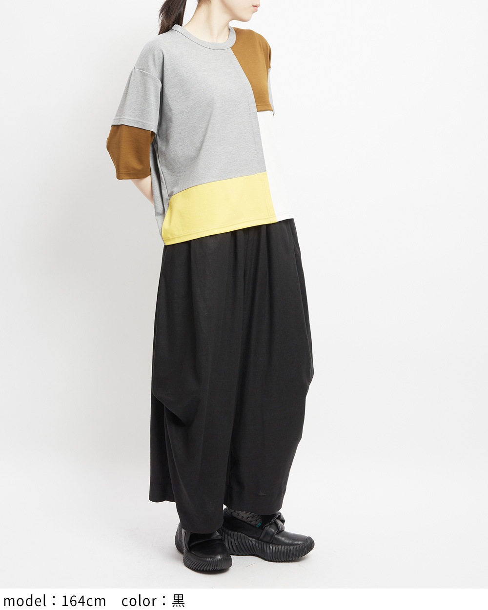 ビッグタックリネンパンツ