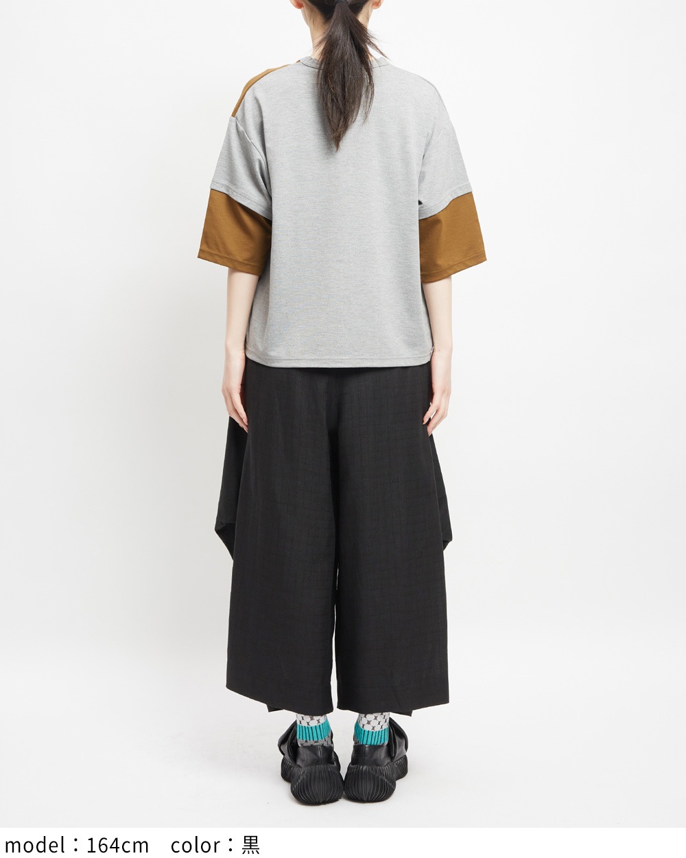 ビッグタックリネンパンツ