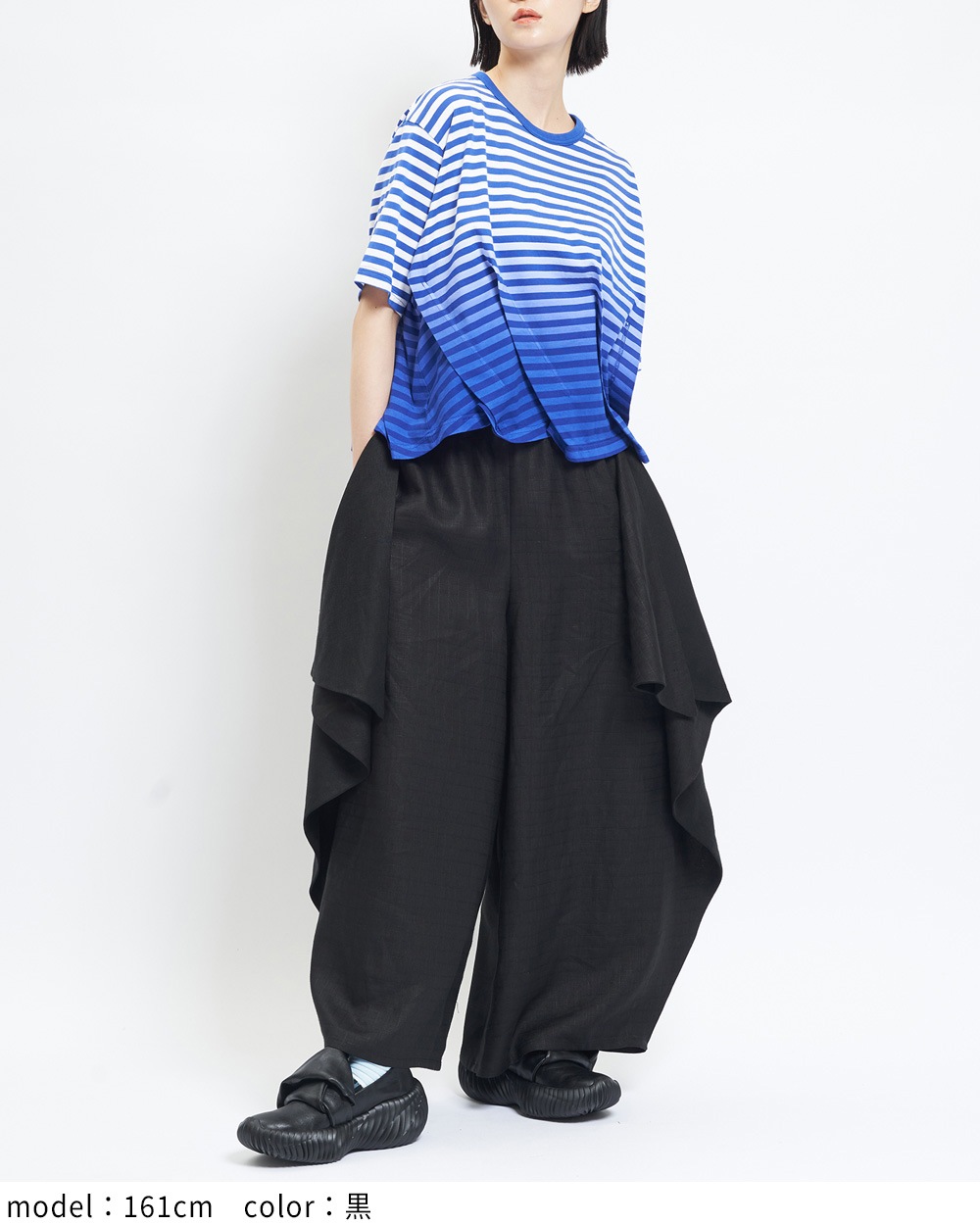 ハンカチリネンパンツ