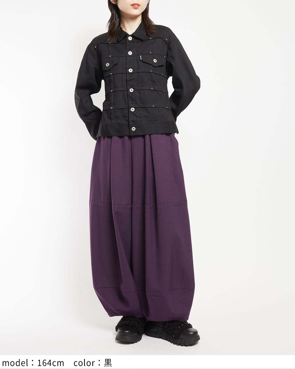 スタッズデニムジャケット