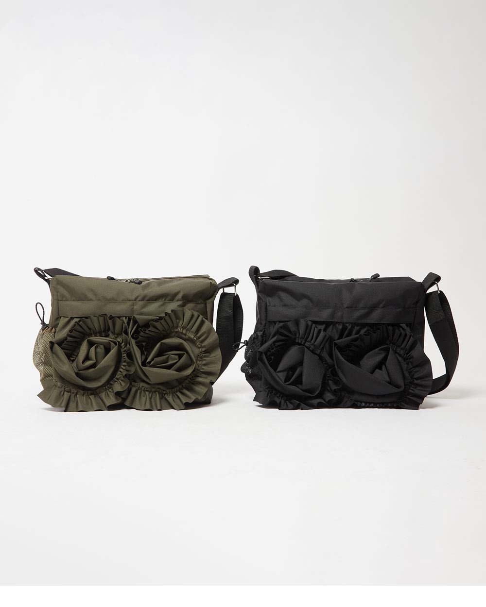 フリルデコミリタリーバッグ